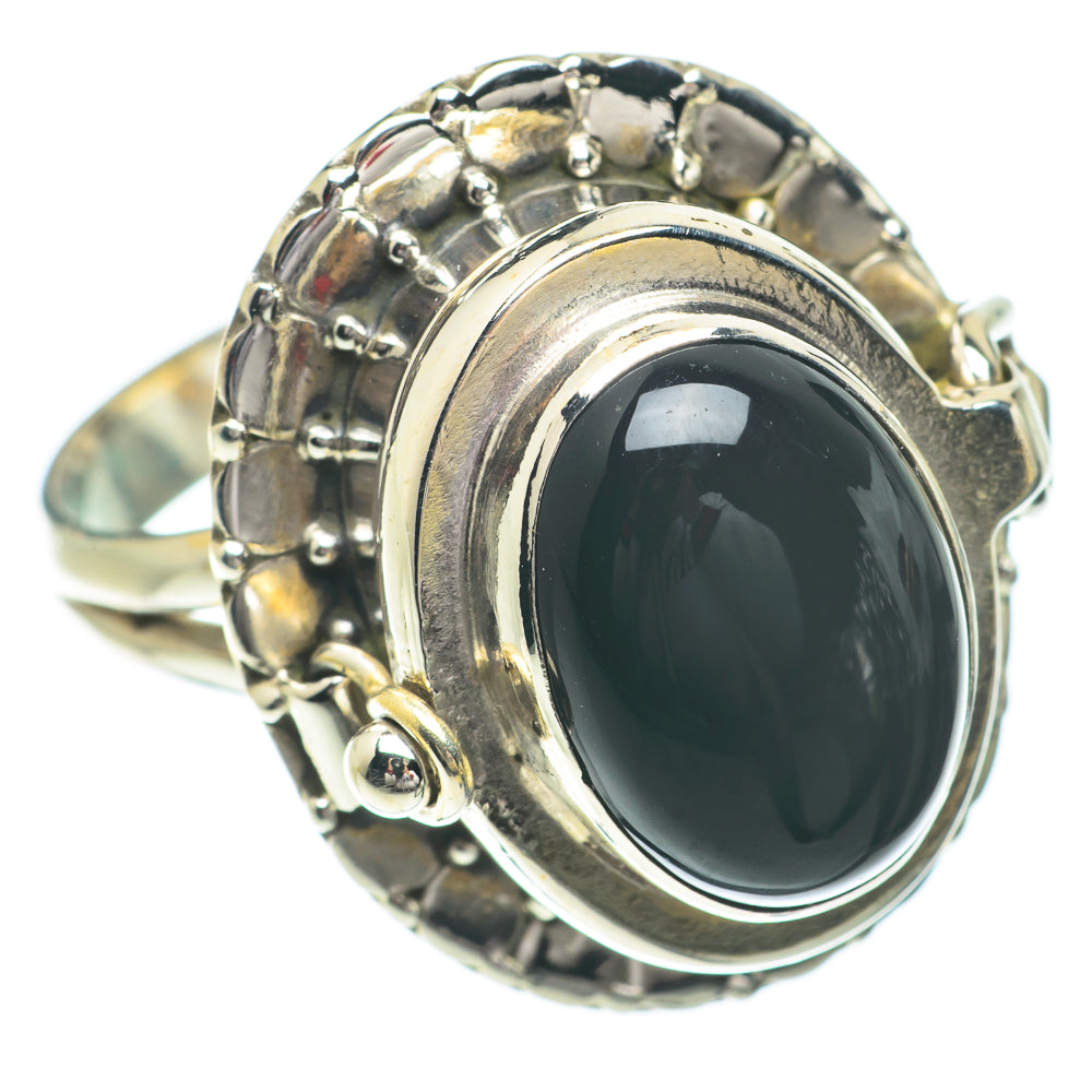 Black Onyx Rings handcrafted by Ana Silver Co - RING64448