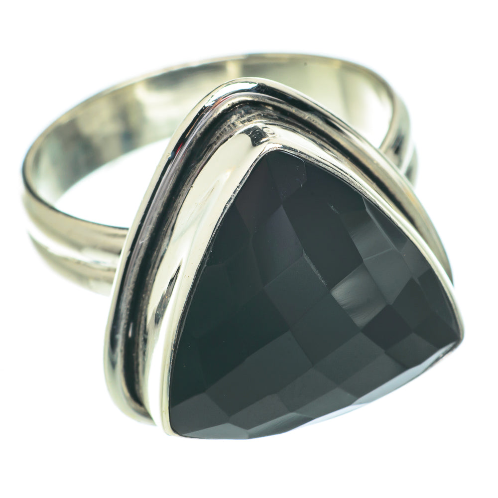 Black Onyx Rings handcrafted by Ana Silver Co - RING64449