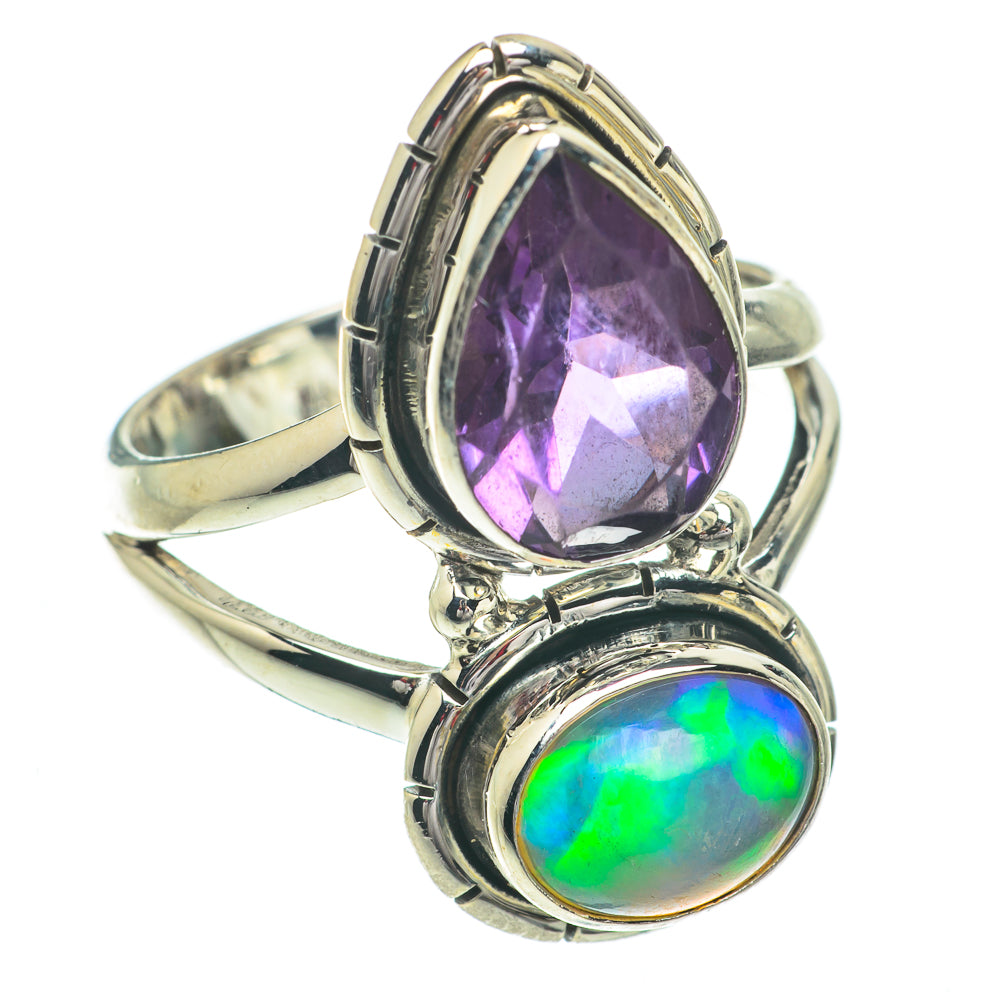 Amethyst Rings handcrafted by Ana Silver Co - RING64455