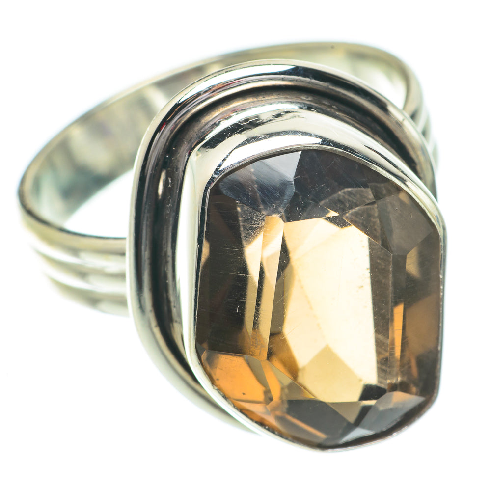 Smoky Quartz Rings handcrafted by Ana Silver Co - RING64464