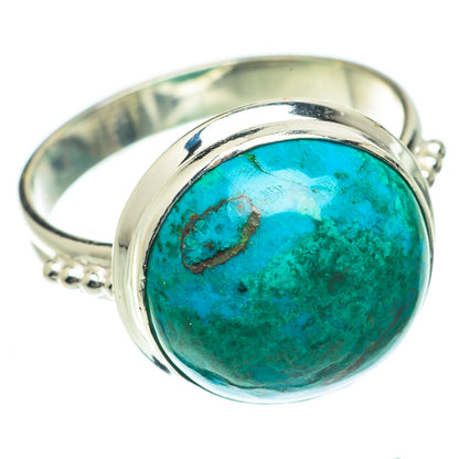 Chrysocolla Rings handcrafted by Ana Silver Co - RING64473