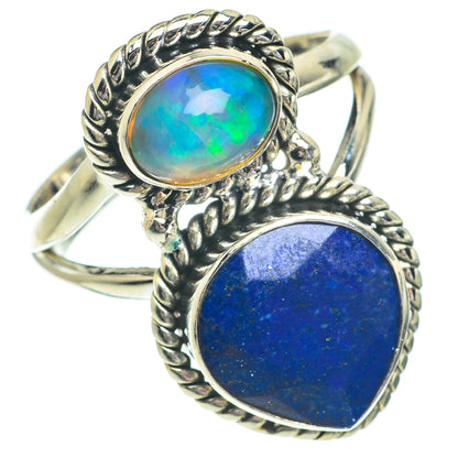 Lapis Lazuli Rings handcrafted by Ana Silver Co - RING64475