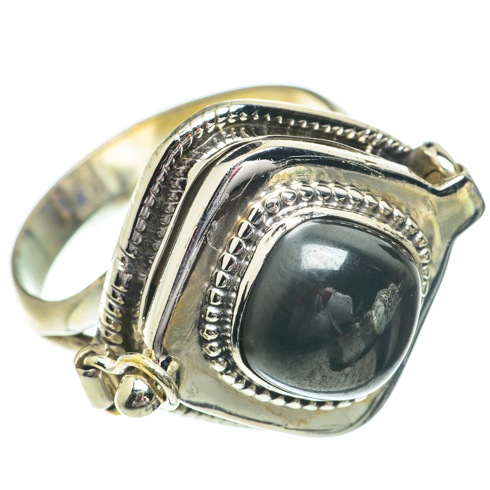 Hematite Rings handcrafted by Ana Silver Co - RING64479