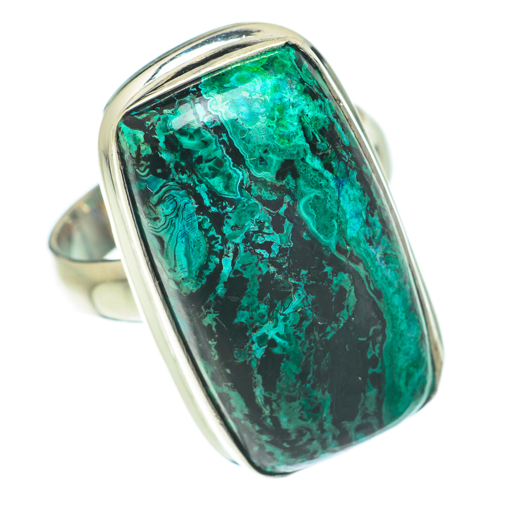 Chrysocolla Rings handcrafted by Ana Silver Co - RING64484