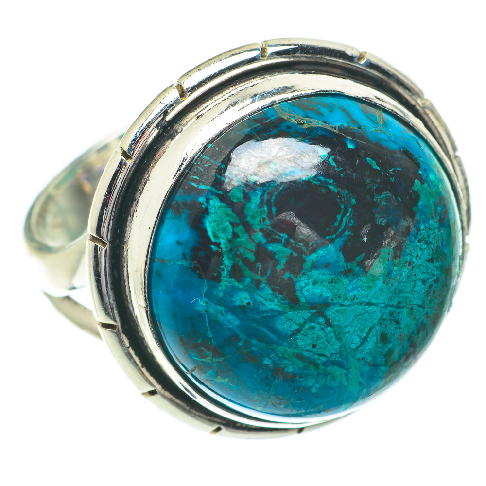 Chrysocolla Rings handcrafted by Ana Silver Co - RING64492