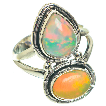 Ethiopian Opal Rings handcrafted by Ana Silver Co - RING64496