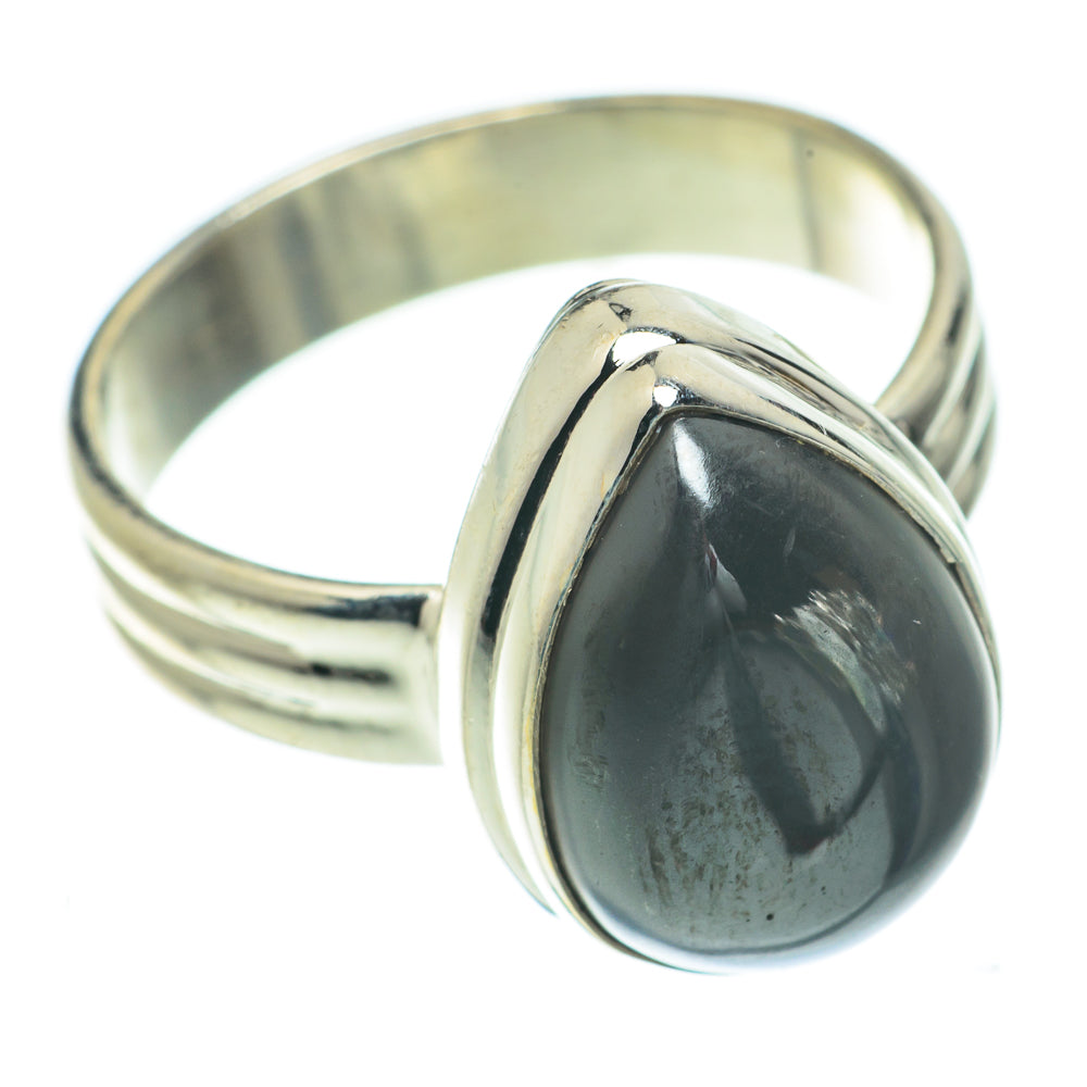 Hematite Rings handcrafted by Ana Silver Co - RING64498