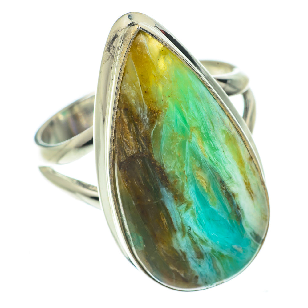 Peruvian Opal Rings handcrafted by Ana Silver Co - RING64499