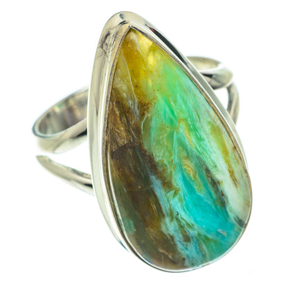 Peruvian Opal Rings handcrafted by Ana Silver Co - RING64499