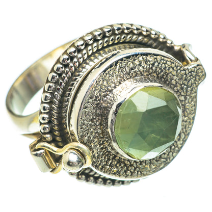 Prehnite Rings handcrafted by Ana Silver Co - RING64504