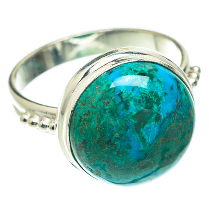 Chrysocolla Rings handcrafted by Ana Silver Co - RING64505