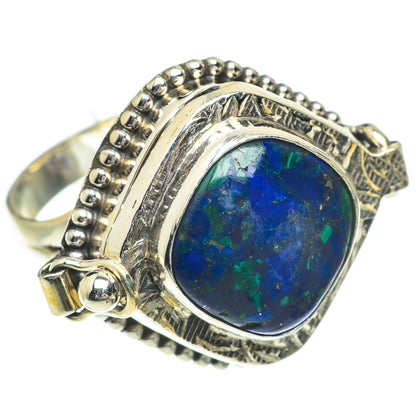 Azurite Rings handcrafted by Ana Silver Co - RING64512