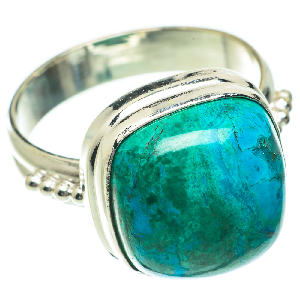 Chrysocolla Rings handcrafted by Ana Silver Co - RING64513