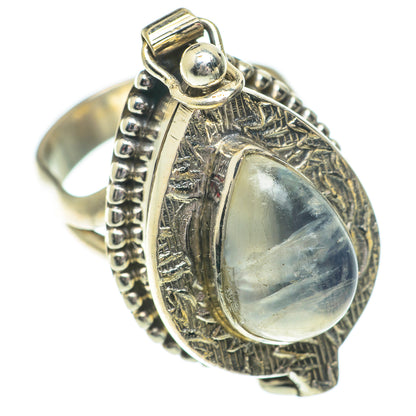 Rainbow Moonstone Rings handcrafted by Ana Silver Co - RING64530