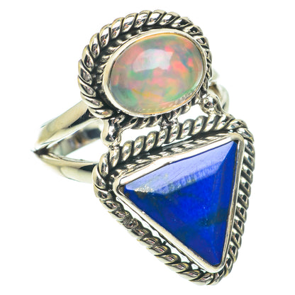 Lapis Lazuli Rings handcrafted by Ana Silver Co - RING64533