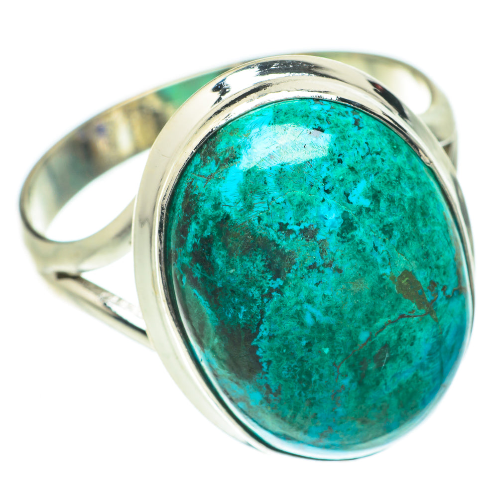Chrysocolla Rings handcrafted by Ana Silver Co - RING64542