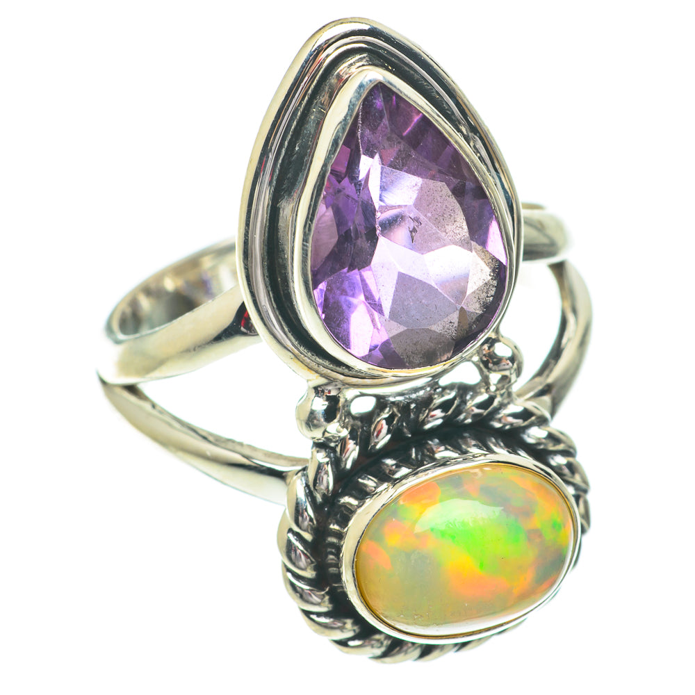 Amethyst Rings handcrafted by Ana Silver Co - RING64551