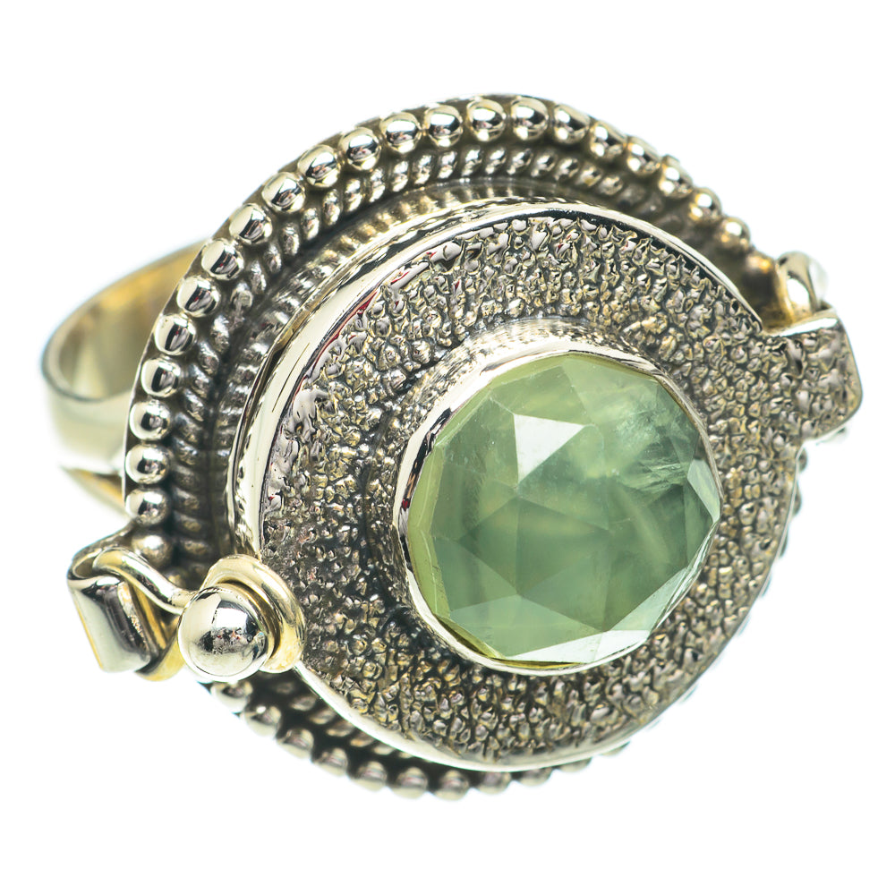 Prehnite Rings handcrafted by Ana Silver Co - RING64556