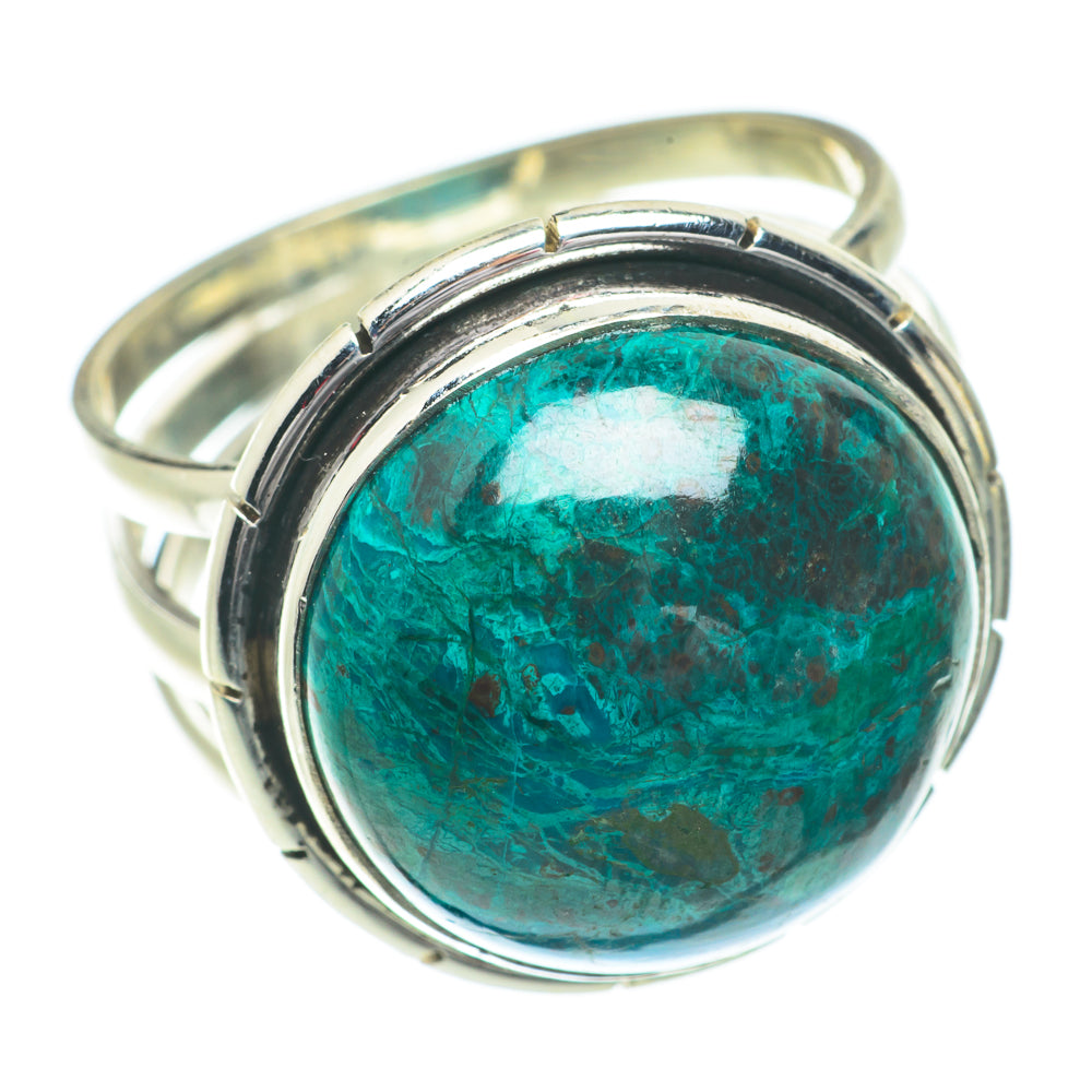 Chrysocolla Rings handcrafted by Ana Silver Co - RING64557