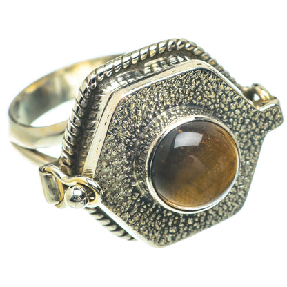 Tiger Eye Rings handcrafted by Ana Silver Co - RING64559