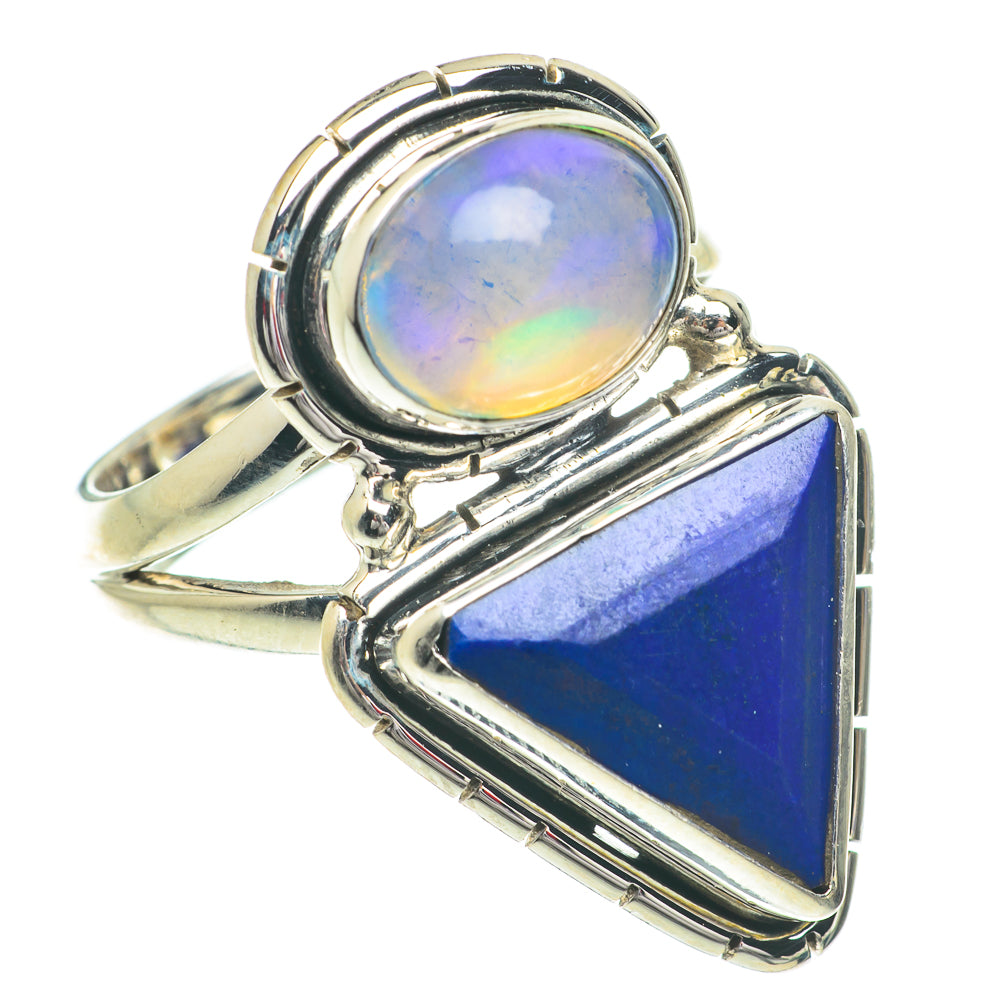 Lapis Lazuli Rings handcrafted by Ana Silver Co - RING64564