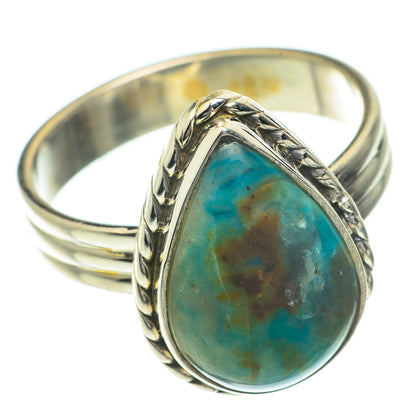 Peruvian Opal Rings handcrafted by Ana Silver Co - RING64569