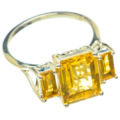 Citrine Rings handcrafted by Ana Silver Co - RING64577