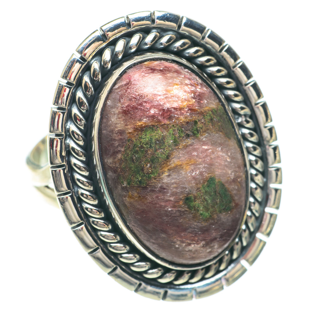 Ruby Fuchsite Rings handcrafted by Ana Silver Co - RING64582