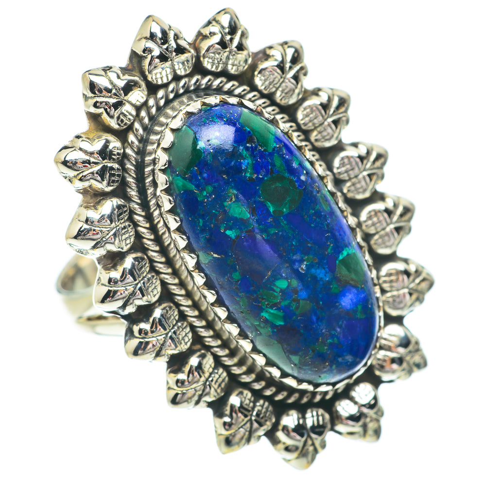 Azurite Rings handcrafted by Ana Silver Co - RING64592