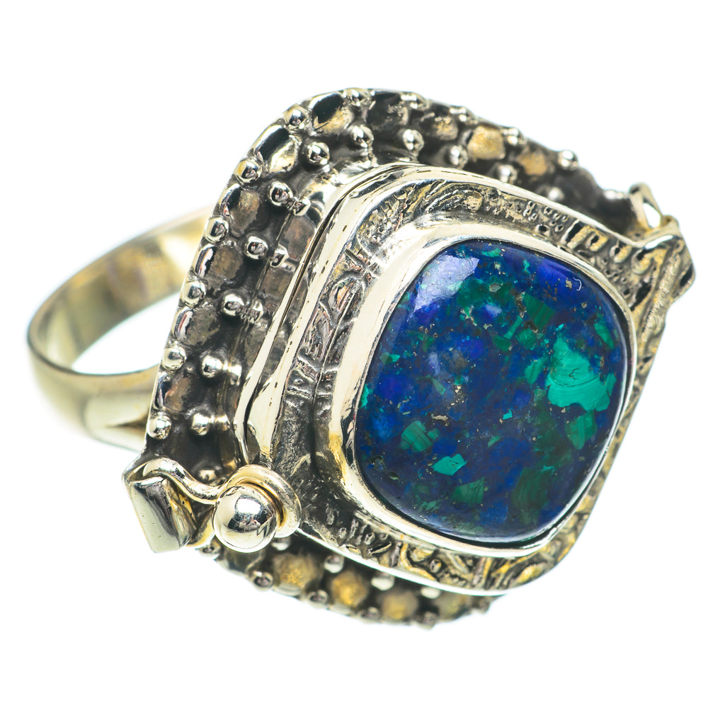 Azurite Rings handcrafted by Ana Silver Co - RING64593