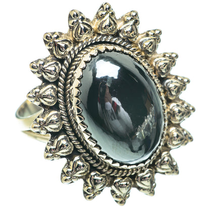 Hematite Rings handcrafted by Ana Silver Co - RING64595