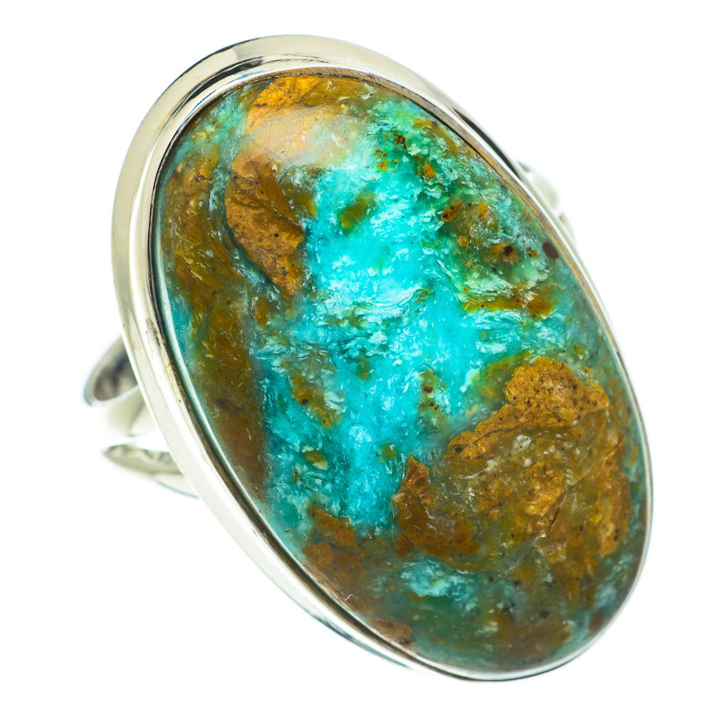 Chrysocolla Rings handcrafted by Ana Silver Co - RING64597