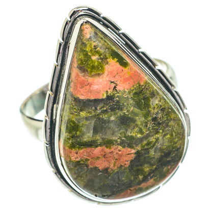 Unakite Rings handcrafted by Ana Silver Co - RING64600