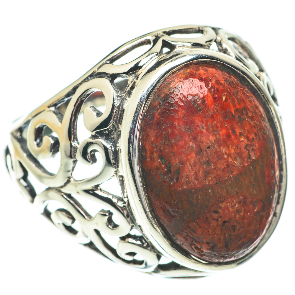 Dinosaur Bone Rings handcrafted by Ana Silver Co - RING64606