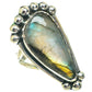 Labradorite Rings handcrafted by Ana Silver Co - RING64620