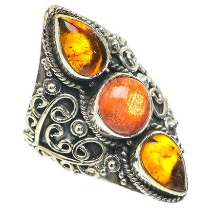 Sunstone Rings handcrafted by Ana Silver Co - RING64631