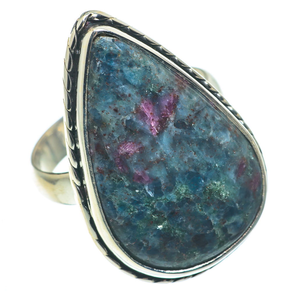 Ruby Fuchsite Rings handcrafted by Ana Silver Co - RING64636