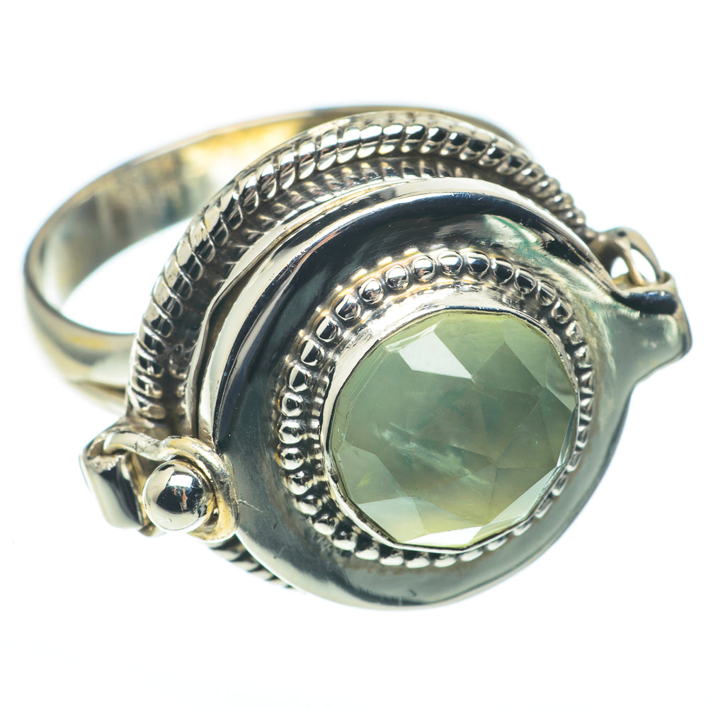 Prehnite Rings handcrafted by Ana Silver Co - RING64637
