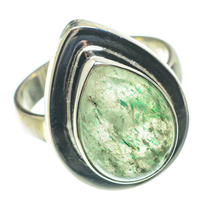 Green Aventurine Rings handcrafted by Ana Silver Co - RING64640