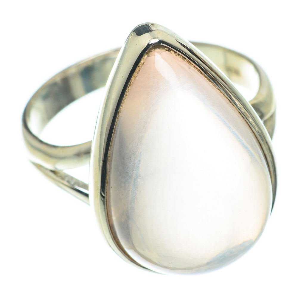 Rose Quartz Rings handcrafted by Ana Silver Co - RING64646