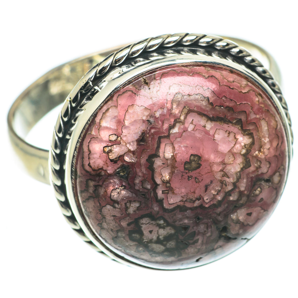 Rhodonite Rings handcrafted by Ana Silver Co - RING64647