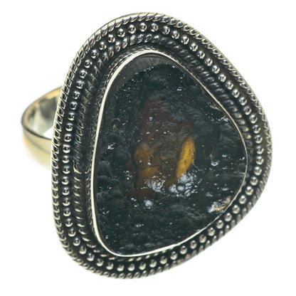 Tektite Rings handcrafted by Ana Silver Co - RING64655