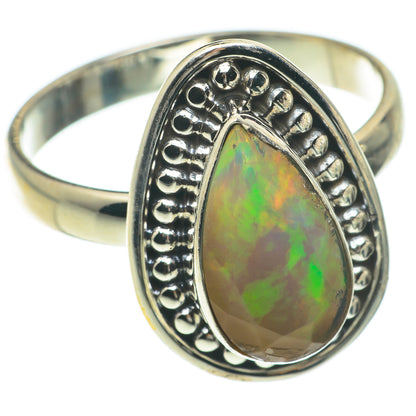 Ethiopian Opal Rings handcrafted by Ana Silver Co - RING64663