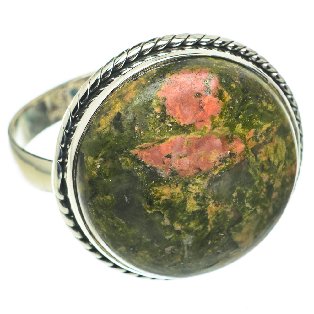 Unakite Rings handcrafted by Ana Silver Co - RING64669