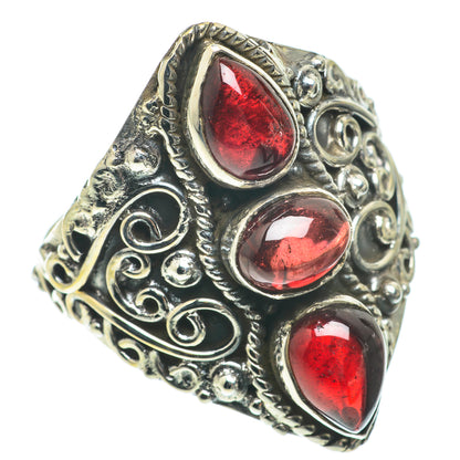 Garnet Rings handcrafted by Ana Silver Co - RING64681