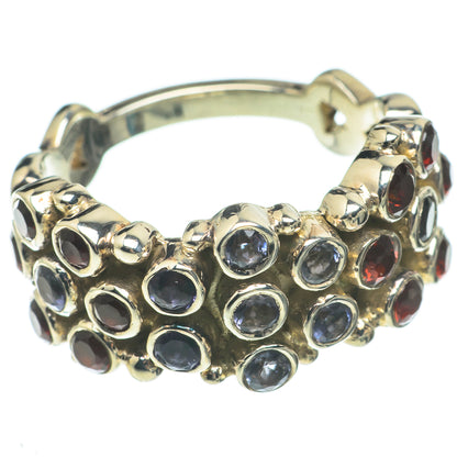Tanzanite, Garnet Rings handcrafted by Ana Silver Co - RING64688