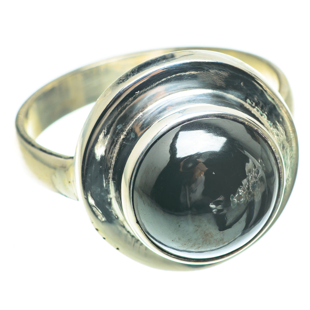 Hematite Rings handcrafted by Ana Silver Co - RING64696