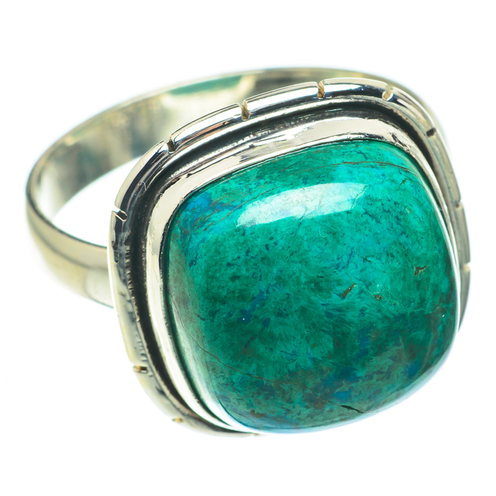 Chrysocolla Rings handcrafted by Ana Silver Co - RING64702