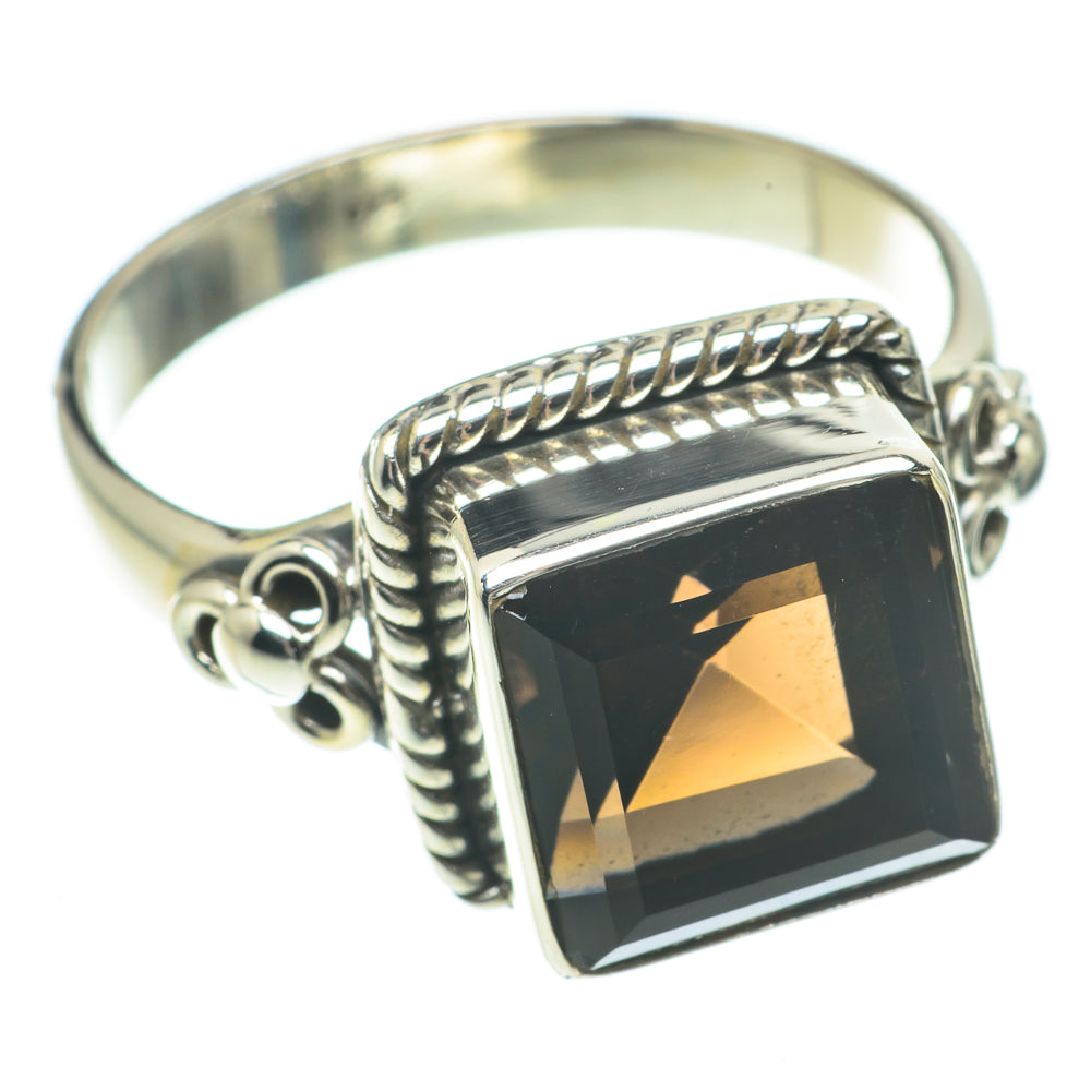 Smoky Quartz Rings handcrafted by Ana Silver Co - RING64706