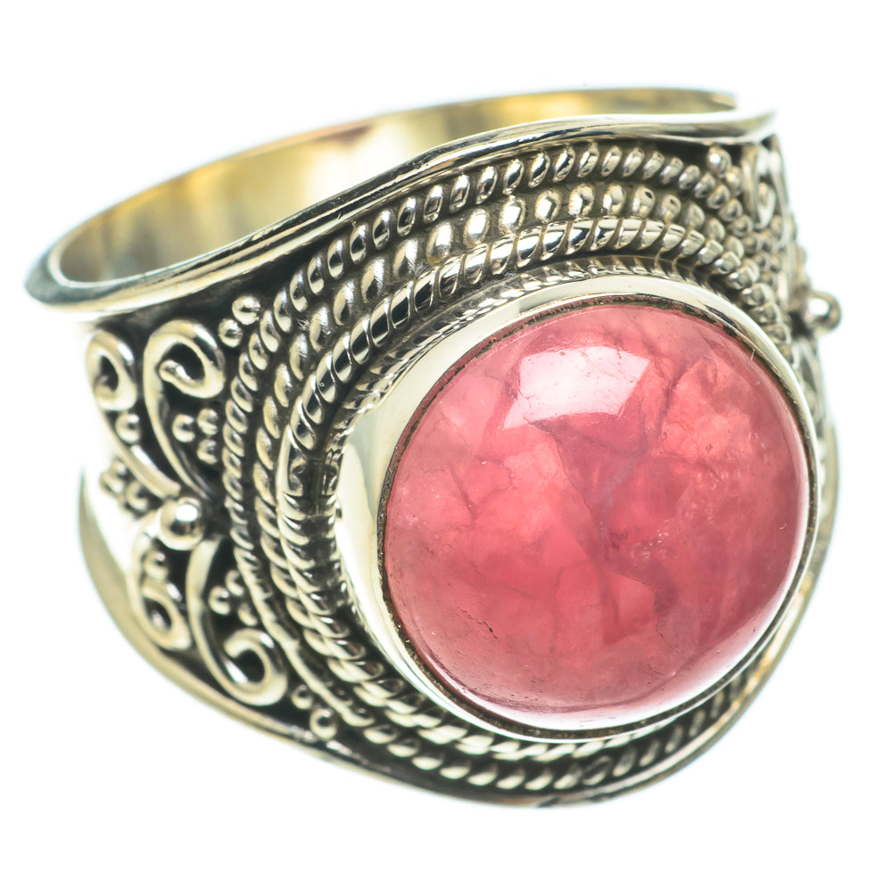 Rhodochrosite Rings handcrafted by Ana Silver Co - RING64711